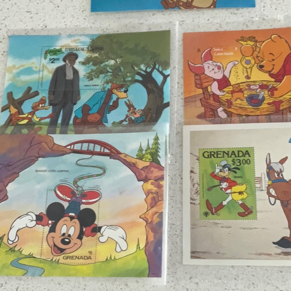 Disney Character Stamp Collection